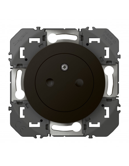 Prise de courant 2P+T Surface dooxie 16A noir LEGRAND 600535