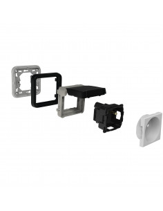 Sous-ensemble prise 2P+T Plexo Green'Up LEGRAND 980950
