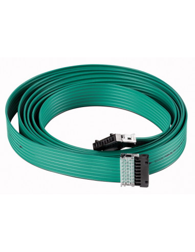Câble plat SmartWire-DT 10m 8 pôles avec 2 connecteurs plats SWD4-8MF2 000116029 EATON SWD4-10LF8-24-2S