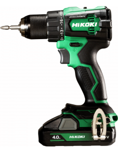 Perceuse percu. 70Nm 18V 4Ah (BSL1840M) Brushless m.auto.13 métal RFC HitCase HIKOKI DV18DEWHZ