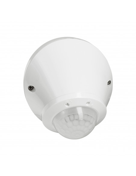 Détecteur de mouvement autonome ECO1 3 fils avec neutre IP55 pour fixation au mur ou au plafond en saillie
