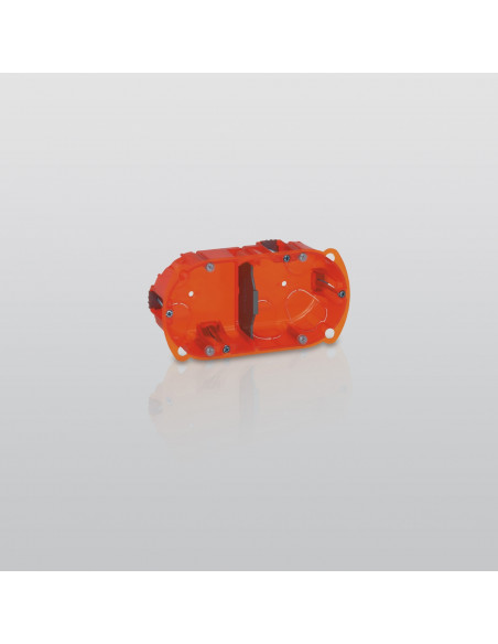Boîte à encastrer Batibox multi-matériaux 2 postes profondeur 40mm LEGRAND 090502