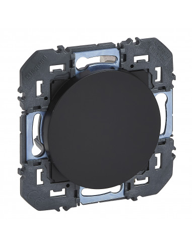 Obturateur dooxie finition noir avec support LEGRAND 600244