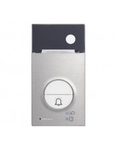 Facade de remplacement pour platine de rue video Linea 3000 grise BTICINO BT343082