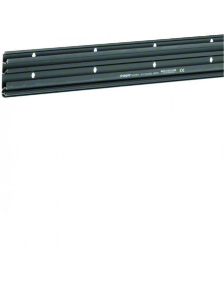 Socle pour plinthe SL 20x80mm Noir HAGER SL200801