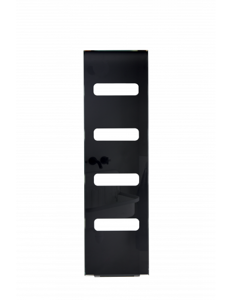 Elite 1 radiateur sèche-serviettes en verre 1300W Reflet INTUIS ICEL1MIRE13