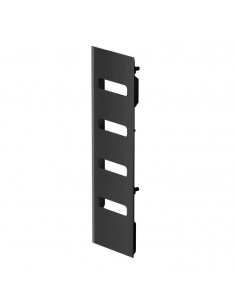 ELITE 1 radiateur sèche-serviettes en verre NOIR ASTRAKAN 1300W INTUIS ICEL1SEPB13 2