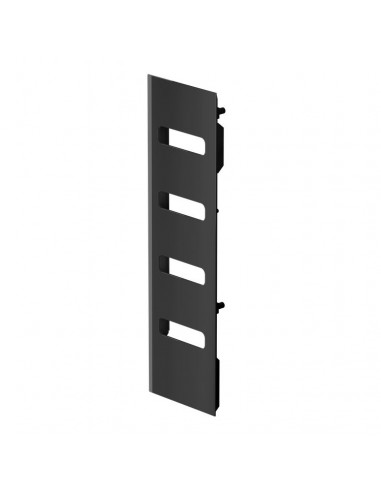ELITE 1 radiateur sèche-serviettes en verre NOIR ASTRAKAN 1300W INTUIS ICEL1SEPB13