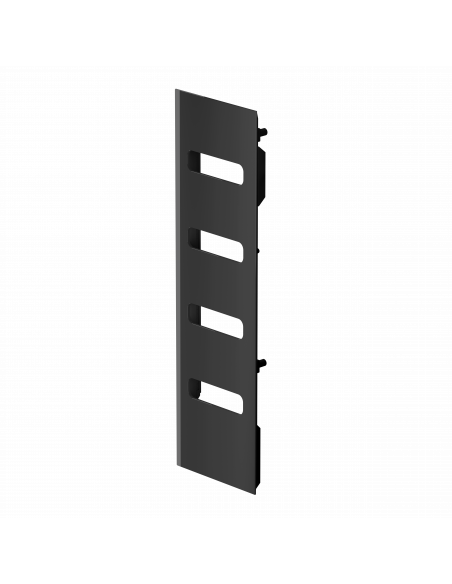 ELITE 1 radiateur sèche-serviettes en verre NOIR ASTRAKAN 1300W INTUIS ICEL1SEPB13