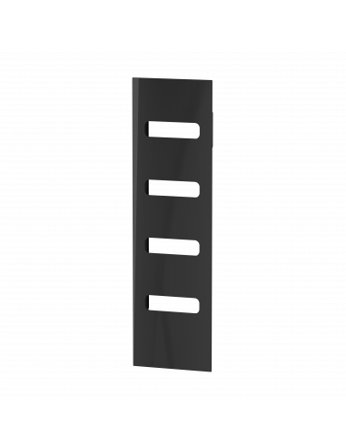 ELITE 1 radiateur sèche-serviettes en verre NOIR ASTRAKAN 1300W INTUIS ICEL1SEPB13