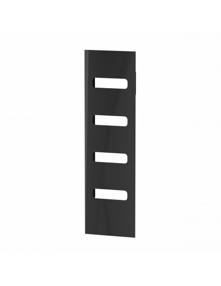 ELITE 1 radiateur sèche-serviettes en verre NOIR ASTRAKAN 1300W INTUIS ICEL1SEPB13