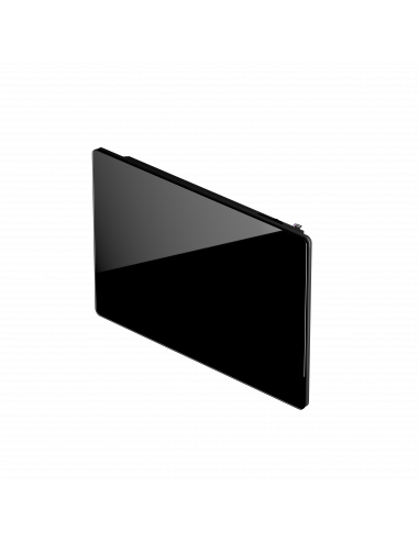 CAMPAVER nativ Radiateur Horizontal 1000W Verre massif Noir astrakan INTUIS K161123