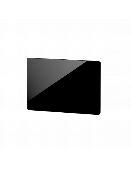 CAMPAVER nativ Radiateur Horizontal 1000W Verre massif Noir astrakan INTUIS K161123
