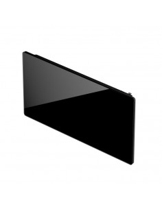 CAMPAVER nativ Radiateur Horizontal 1500W Verre massif Noir astrakan INTUIS K161125