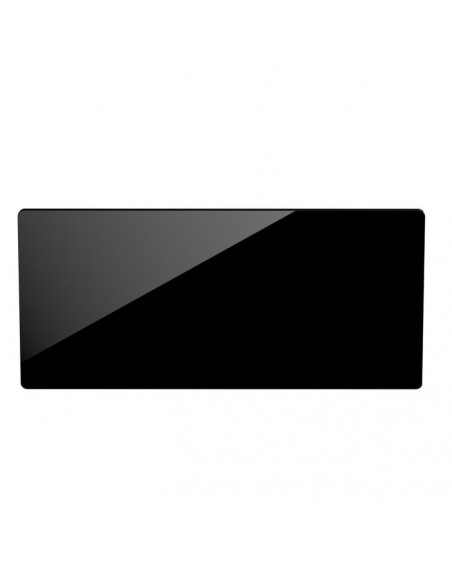 CAMPAVER nativ Radiateur Horizontal 2000W Verre massif Noir astrakan INTUIS K161127