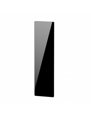 CAMPAVER nativ Radiateur Vertical 1000W Verre massif Noir astrakan INTUIS K161223