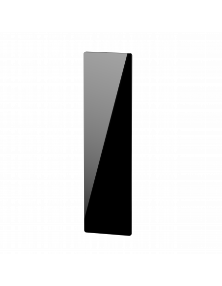 CAMPAVER nativ Radiateur Vertical 1000W Verre massif Noir astrakan INTUIS K161223