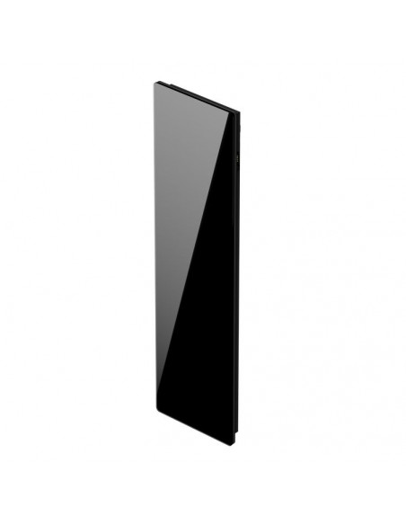 CAMPAVER nativ Radiateur Vertical 1000W Verre massif Noir astrakan INTUIS K161223