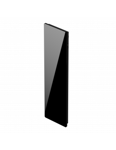CAMPAVER nativ Radiateur Vertical 1000W Verre massif Noir astrakan INTUIS K161223