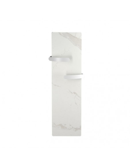 KERAMOS HUG nativ Radiateur salle de bains 1000W Céramique marbre blanc INTUIS K164713