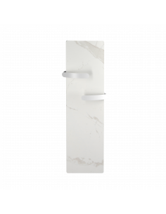 KERAMOS HUG nativ Radiateur salle de bains 1000W Céramique marbre blanc INTUIS K164713 2