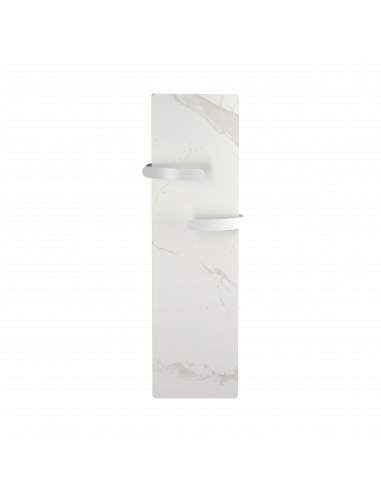 KERAMOS HUG nativ Radiateur salle de bains 1000W Céramique marbre blanc INTUIS K164713