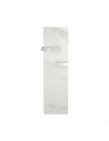 KERAMOS HUG nativ Radiateur salle de bains 1000W Céramique marbre blanc INTUIS K164713