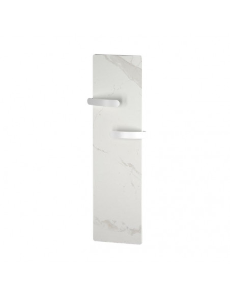 KERAMOS HUG nativ Radiateur salle de bains 1000W Céramique marbre blanc INTUIS K164713