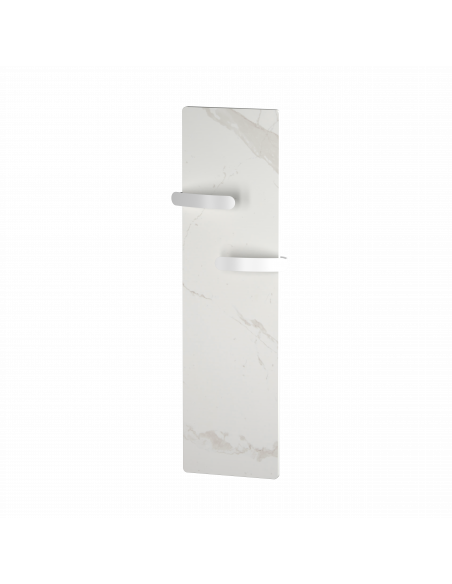 KERAMOS HUG nativ Radiateur salle de bains 1000W Céramique marbre blanc INTUIS K164713