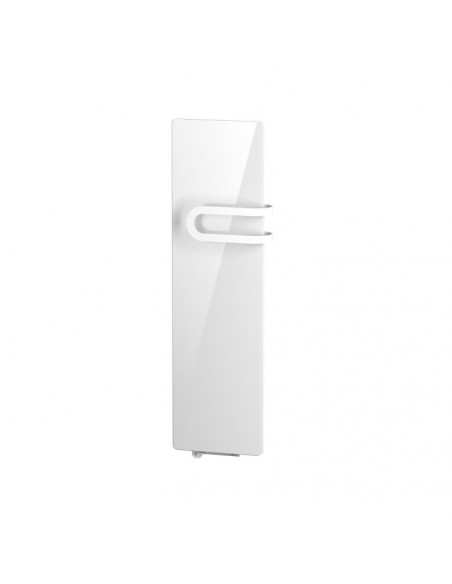 CAMPAVERBAINS nativ radiateur 700W + Soufferie 800W Verre massif Blanc lys INTUIS K165115