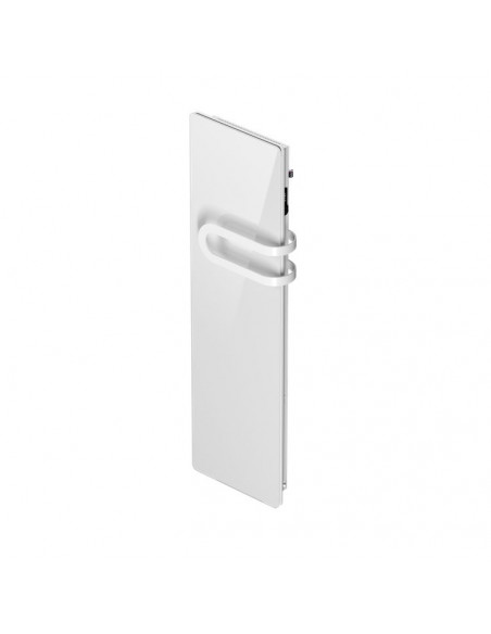 CAMPAVERBAINS nativ radiateur 700W + Soufferie 800W Verre massif Blanc lys INTUIS K165115