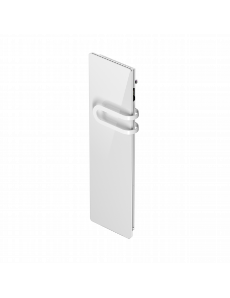 CAMPAVERBAINS nativ radiateur 700W + Soufferie 800W Verre massif Blanc lys INTUIS K165115