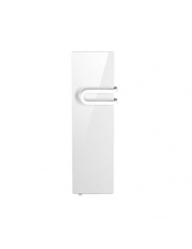 CAMPAVERBAINS nativ radiateur 700W + Soufferie 800W Verre massif Blanc lys INTUIS K165115