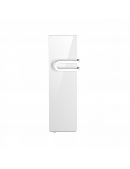 CAMPAVERBAINS nativ radiateur 700W + Soufferie 800W Verre massif Blanc lys INTUIS K165115
