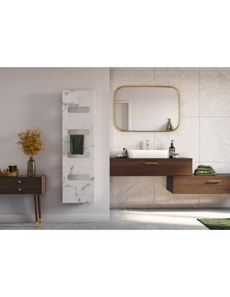 Elite sèche serviettes 1300 watts marbre INTUIS K205114