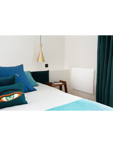 Campalys radiateur plinthe blanc 750W blanc satiné INTUIS M151412
