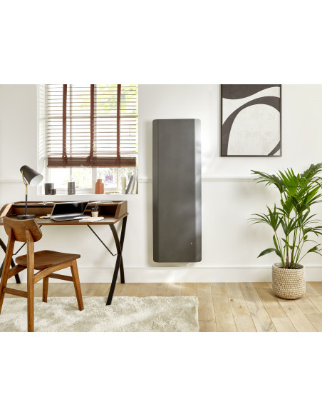 Calidoo nativ radiateur horizontal 1250W anthracite INTUIS M152124