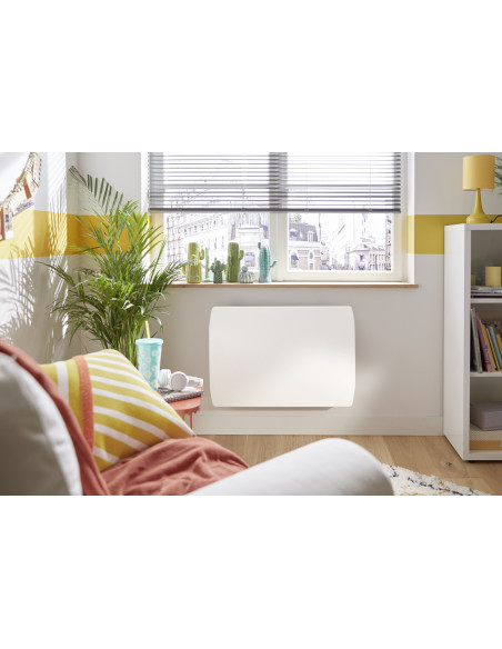 Oslo 2 radiateur vertical- 1000W blanc satiné INTUIS M163213