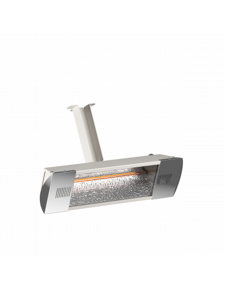IRC infrarouge réflecteur martelé 1,5 kW beige INTUIS M167223