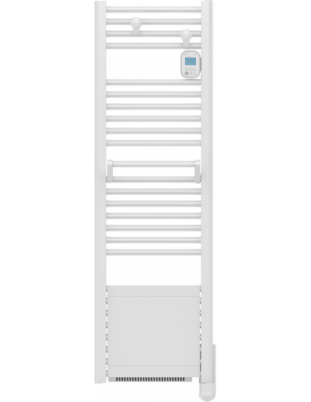 EZYBAIN boost Radiateur sèche serviettes 500 +1000 W largeur 400 blanc INTUIS M172215