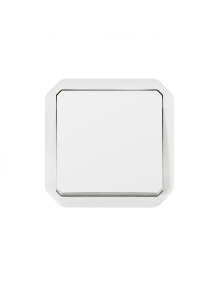 Interrupteur ou va-et-vient 10AX 250V Plexo composable blanc LEGRAND 069611L