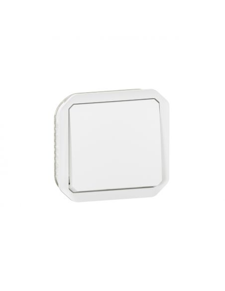 Interrupteur ou va-et-vient 10AX 250V Plexo composable blanc LEGRAND 069611L