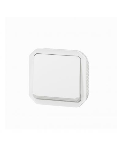 Interrupteur ou va-et-vient témoin 10AX 250V Plexo composable blanc LEGRAND 069612L