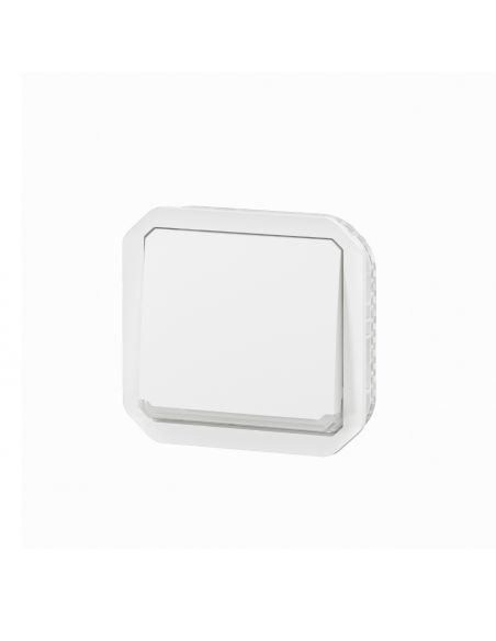 Interrupteur ou va-et-vient témoin 10AX 250V Plexo composable blanc LEGRAND 069612L