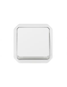 Interrupteur ou va-et-vient lumineux 10AX 250V Plexo composable blanc LEGRAND 069613L