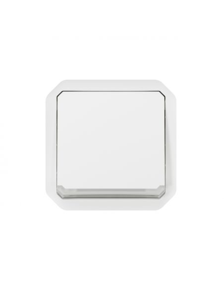 Interrupteur ou va-et-vient lumineux 10AX 250V Plexo composable blanc LEGRAND 069613L
