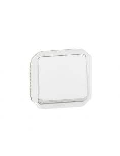 Interrupteur ou va-et-vient lumineux 10AX 250V Plexo composable blanc LEGRAND 069613L 2
