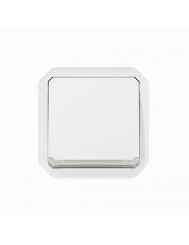 Poussoir NO lumineux Plexo composable blanc LEGRAND 069632L
