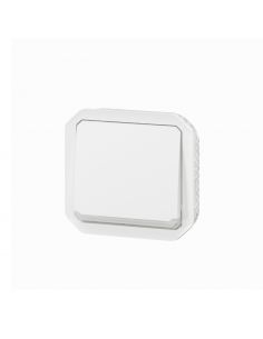 Poussoir NO lumineux Plexo composable blanc LEGRAND 069632L 2