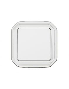 Poussoir NO Plexo complet saillie blanc LEGRAND 069760L 2